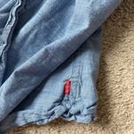 Levi's Blue Casual Button Down Shirt Short Sleeve Photo 5