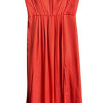 BCBGMAXAZRIA  Coral/Pink Strapless‎ Maxi Dress Size 4 Photo 0