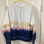 BeachLunchLounge Pink and White Tie-Dye Crew Neck Photo 1