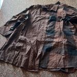 Habitat  plaid button down L Photo 2