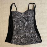 Mazu Swim Women’s Tankini Top Black Size 8 Photo 14