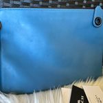 Coach 1941 NASA SPACE PATCHES RIVER BLUE LEATHER LARGE TURNLOCK 30 Photo 4