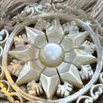 Star of Bethlehem Mother of Pearl Brooch Photo 1
