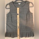 J Jill black plaid dress top size XS Black Photo 3
