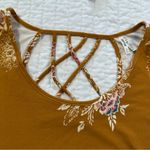 Mudd fall Orange Floral Long Sleeve Dress Photo 10