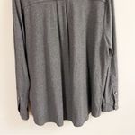 Lucky Brand  Women's Cotton Boyfriend Shirt NEW Size XXL Gray Photo 8