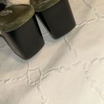 Aerosoles   Green Slip on Leather/Suede Mule Shoes (Size 6.5M) Photo 3