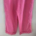 Ralph Lauren Vintage Black Label Linen Viscose Pink Wide Leg Pants 2 Photo 4