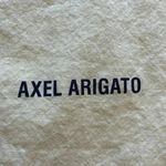 Axel Arigato Plastic Soft Material Dust Bag with Drawstring Closure # 1353 Yellow Photo 3