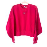 Adidas  Originals Crewneck Fleece Sweatshirt‎ Medium Photo 1