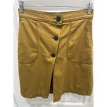 Sandro  Paris Jill Topstitched A Line Skirt Sz 2 Photo 1