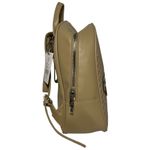 London Fog Peter Nylon Quilted Backpack in Latte New with Tag Sealed in Bag Photo 6