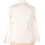 Lane Bryant ‎ White Snap Button Down Top 18/20 Photo 1