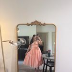 House Of CB  Pink Midi Dress Photo 1