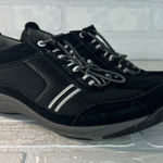 Dansko  39 Helen Sneakers Womens  8.5 9 Black Suede‎ Leather Mesh Comfort Cushion Photo 0