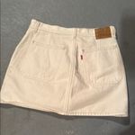 Levi's Levi denim cream skirt 29 Photo 4