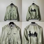 Urban Outfitters Vintage Hilton Bill Twin Cities Paul Bunyan Invitational Satin Bomber Jacket Photo 13