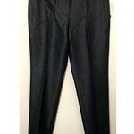 Worthington NWOT  Modern Fit Shiny Sparkly Dark Gray Party Dress Slacks Pants 4P Photo 0