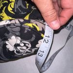 Vera Bradley Retired Baroque Bucket Bag Purse Drawstring Closure Black Yellow Photo 9