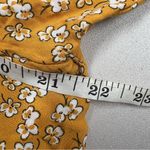 Urban Outfitters  Yellow Ditsy Floral Romper Women’s M Sleeveless Summer Ruffled Photo 6