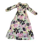 ASOS  maxi dress size 8 medium pink tropical lace cutout vaca Rio pastel Photo 4