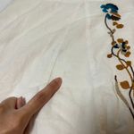 Speechless Embroidered White Maxi Skirt Size 5 Floral Boho Cottage Fairy Peasant Coachella Photo 3