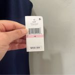 Slny NEW  dress navy blue Long Maxi Crystal Embellishment Front Slit Formal Sz 10 Photo 7