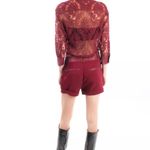Bloomingdales Philipp Plein Limited Edition Lace & Crepe Playsuit Photo 4