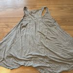 Romeo + Juliet Couture Romeo and Juliet Gray Tank Top Size Medium with Black Lace Heart Detailing on th Photo 5