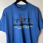Vintage 90s DCH Cardiac Rehabilitation Services T Shirt Blue XL Extra Large Photo 10
