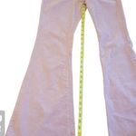 Forever 21 Soft Corduroy Bell Bottom Flare Pants - Pink Lavender Color Size S Like new Photo 4