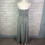 Commense Striped Maxi Dress Size XL Black Photo 3