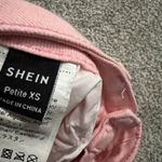 SheIn Pink Jean Shorts - Petite XS Photo 3