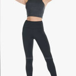 Kyodan Outdoor Black Ice Sherpa High Waisted Fleece Lined Leggings Photo 0