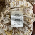 Patrons of Peace  Floral Print halter stretchy flowy blouse Photo 2