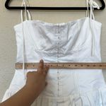 House Of CB ‎ L D-DD 'Marcy' White Pleated Mini Dress NWOT Photo 9