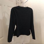 Vintage Talbots Black Long Sleeve Cardigan Button Up Jacket Top Shirt Blouse Sweater #Goth #Emo #Whimsygoth #Preppy Dark Academia Size M Photo 2