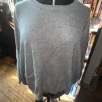 Zoe Boutique Cashmere gray poncho pullover S sweater Gray Photo 0