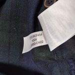 J.Crew Embellished shrunken button-up shirt tartan brushed cotton oxford 0 NWT Photo 7