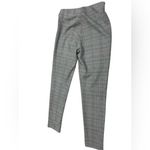 ZARA  Women's Gray‎ Glen Plaid Ankle Pants Size M Slim Fit Casual super soft Photo 2