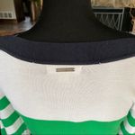Michael Kors ποΈ 5/$20 MICHAEL Green White Blue Sweater Photo 4