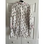 Toss Designs Womens S/M White Champagne Bubbly Nightgown Button Bridal Bachelore Size M Photo 5