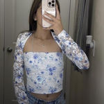 Windsor  Long Sleeve Crop Top Photo 0