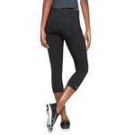Athleta Sonar Capri Black Cropped Activewear Workout Gym moisture wick Leggings Photo 2