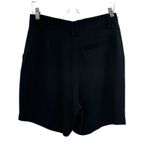 Lita by Ciara Revolve Trouser Shorts Pleated Style High Waist Black Size 10 Photo 6