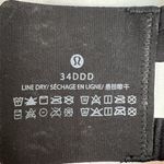 Lululemon 34DDD AirSupport Run High Support Sports Bra Black Strappy Adjustable Photo 14