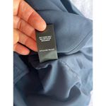 Tailored By Rebecca Taylor Stretch Modern V Neck Size 12 Blue Photo 6