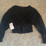 HYFVE Dress Up Black Long Sleeve Gameday Top Photo 0