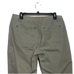 Old Navy Green Chinos with Flat Front and Belt Loops women’s size 12 Photo 1