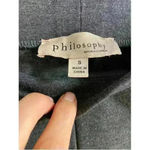 Philosophy Womens Dark Gray Stretchy Leggings Small Photo 3
